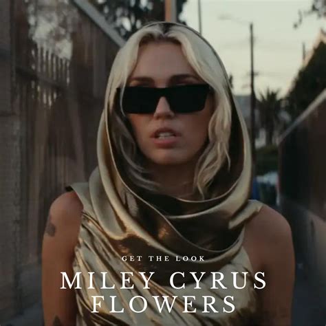 miley cyrus flowers analysis.